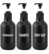 Amazon｜Segbeauty シャンプーボトル ディスペンサー 水色 300ml 3本
